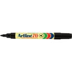 Artline 70 Permanent Marker Bullet Nib 1.5mm Black