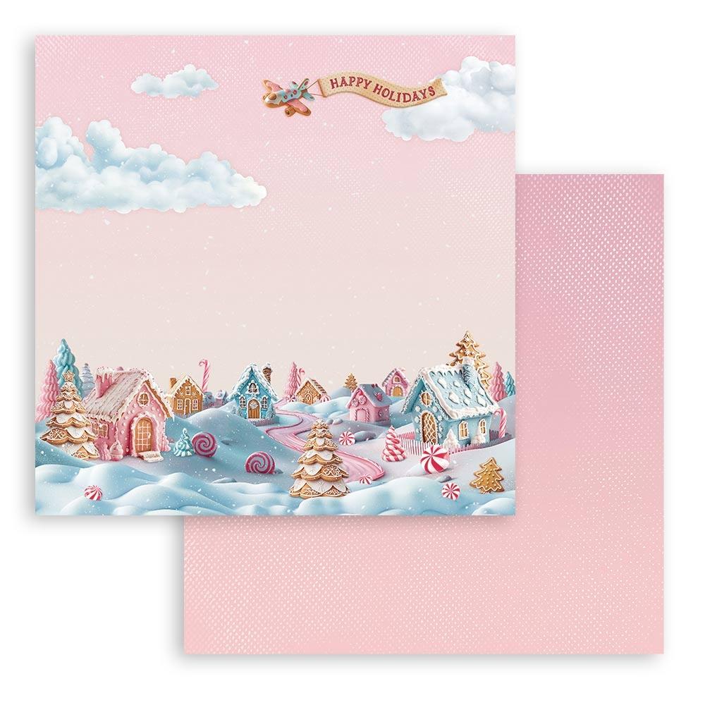 Stamperia Candy Christmas 12x12 Paper Pad