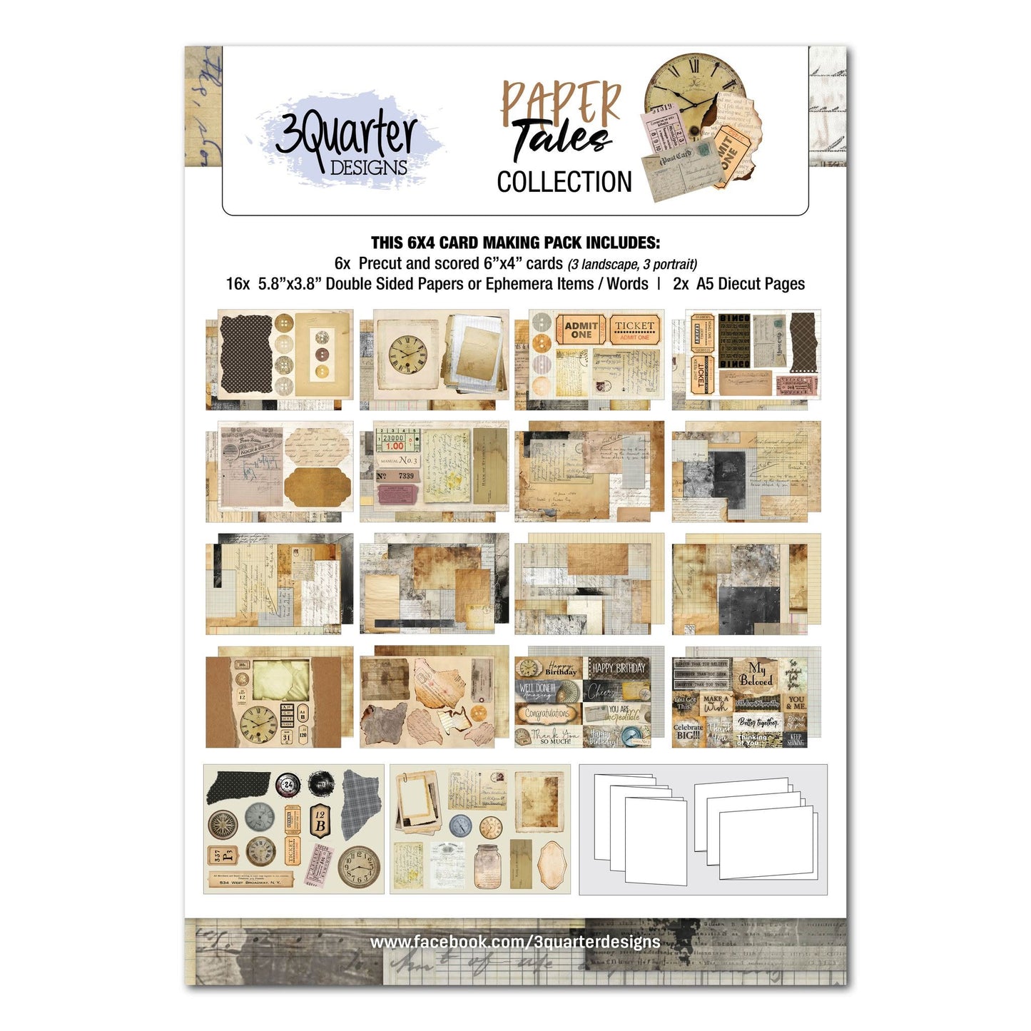 Paper Tales 6x4 Cardmaking kit