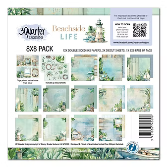Beachside Life 8x8 Paper Pack