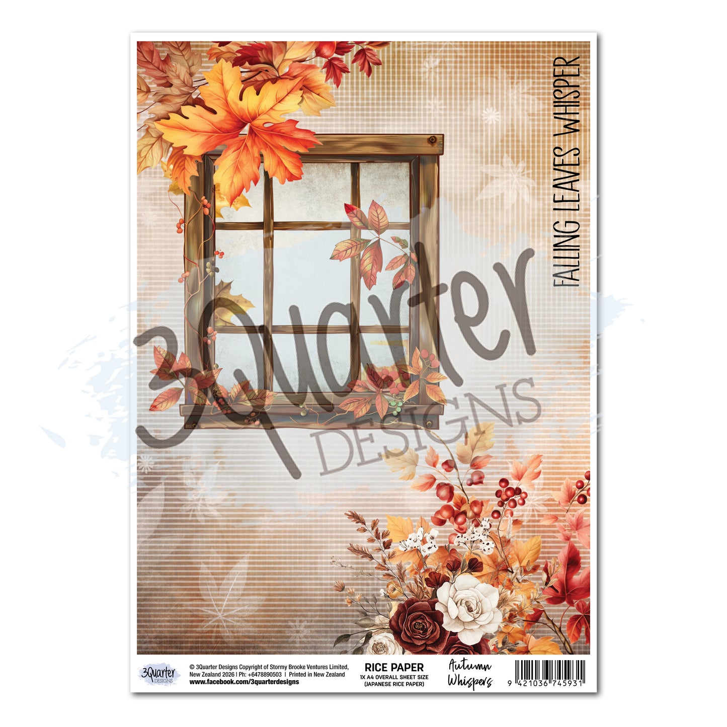 Autumn Whispers Rice Paper