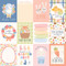 Bunnies And Baskets: 3x4 Journaling Cards 12x12 Patterned Paper