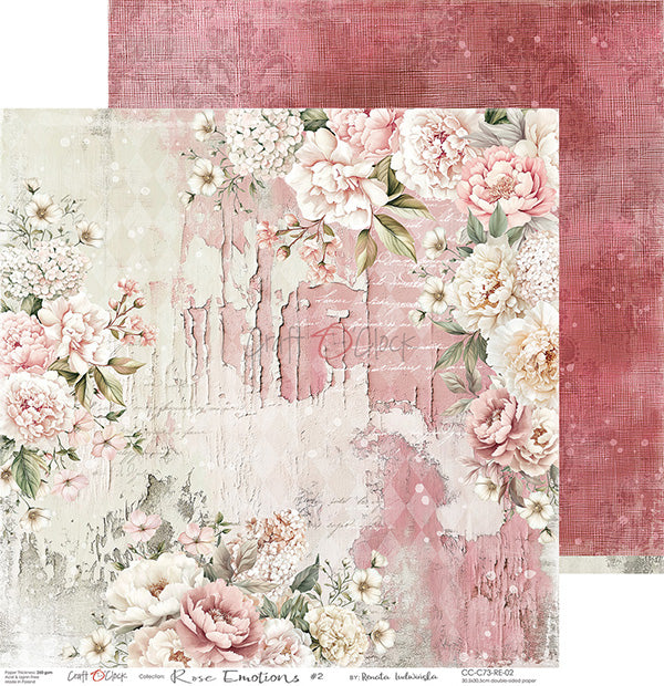 Rose Emotions 12x12 Paper Pack