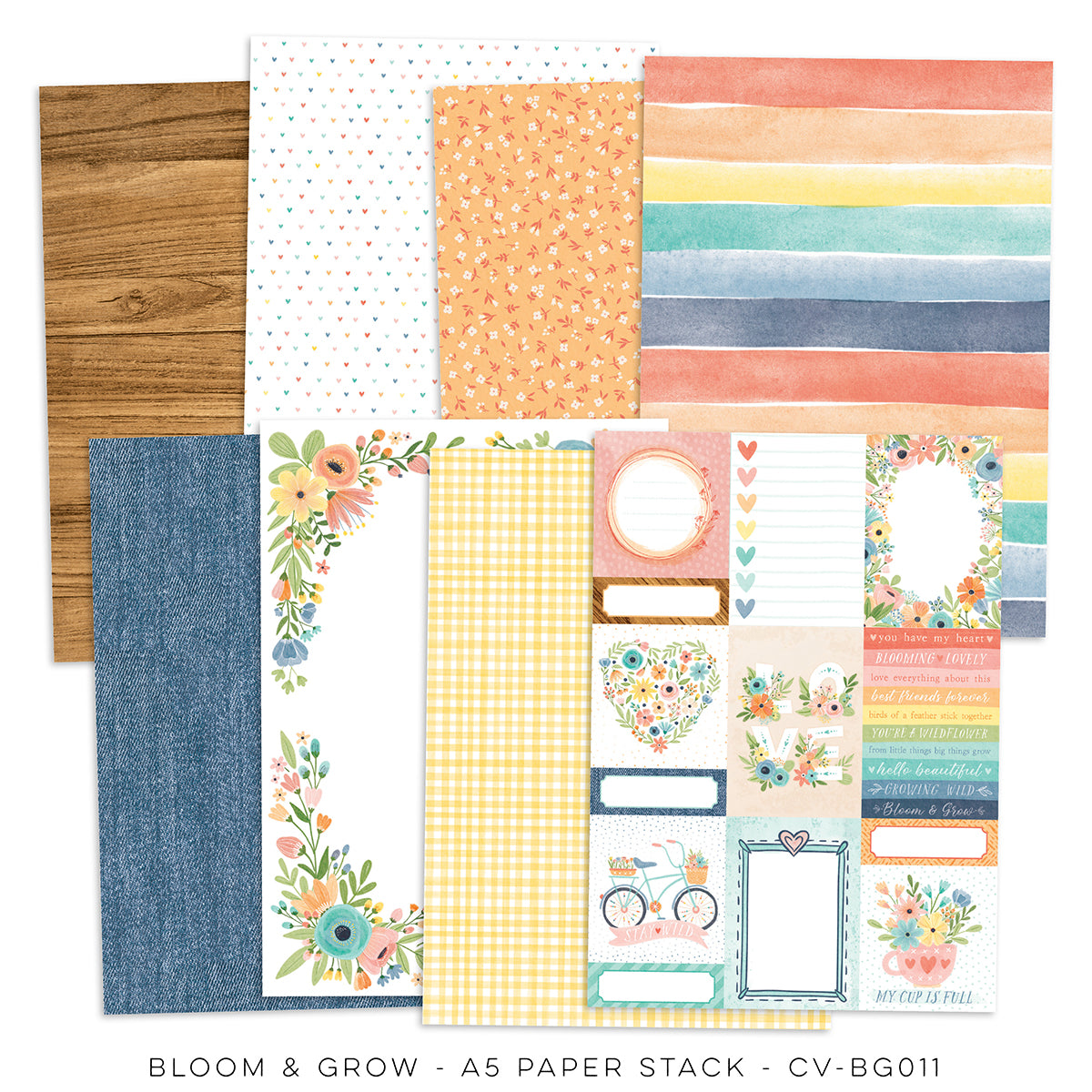 Bloom & Grow - A5 Paper Stack