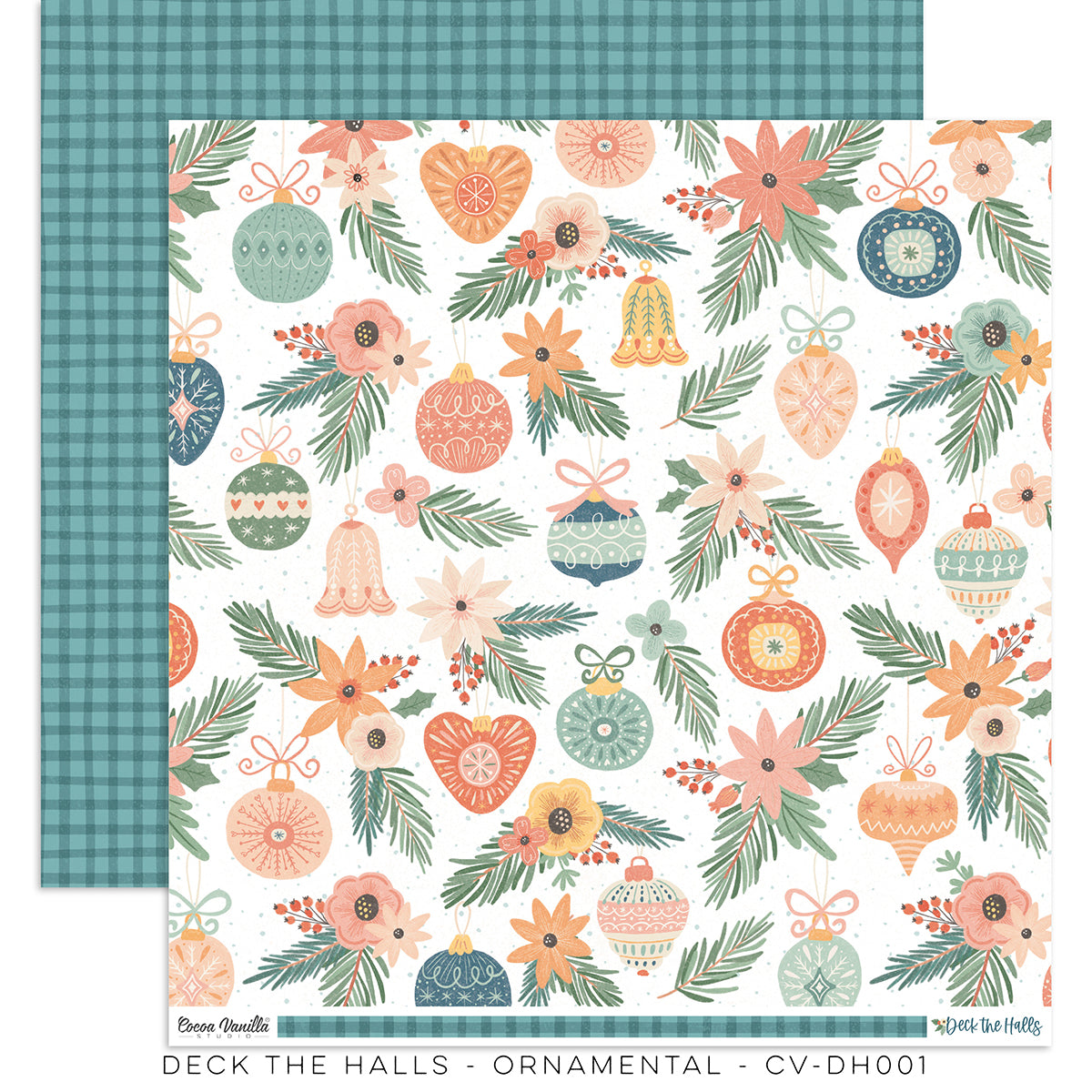 Deck The Halls - Ornamental Paper