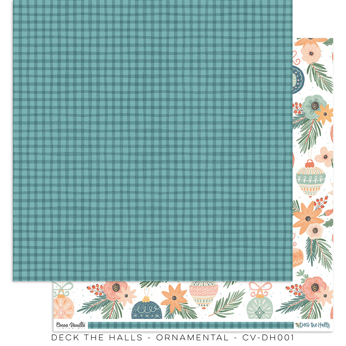Deck The Halls - Ornamental Paper