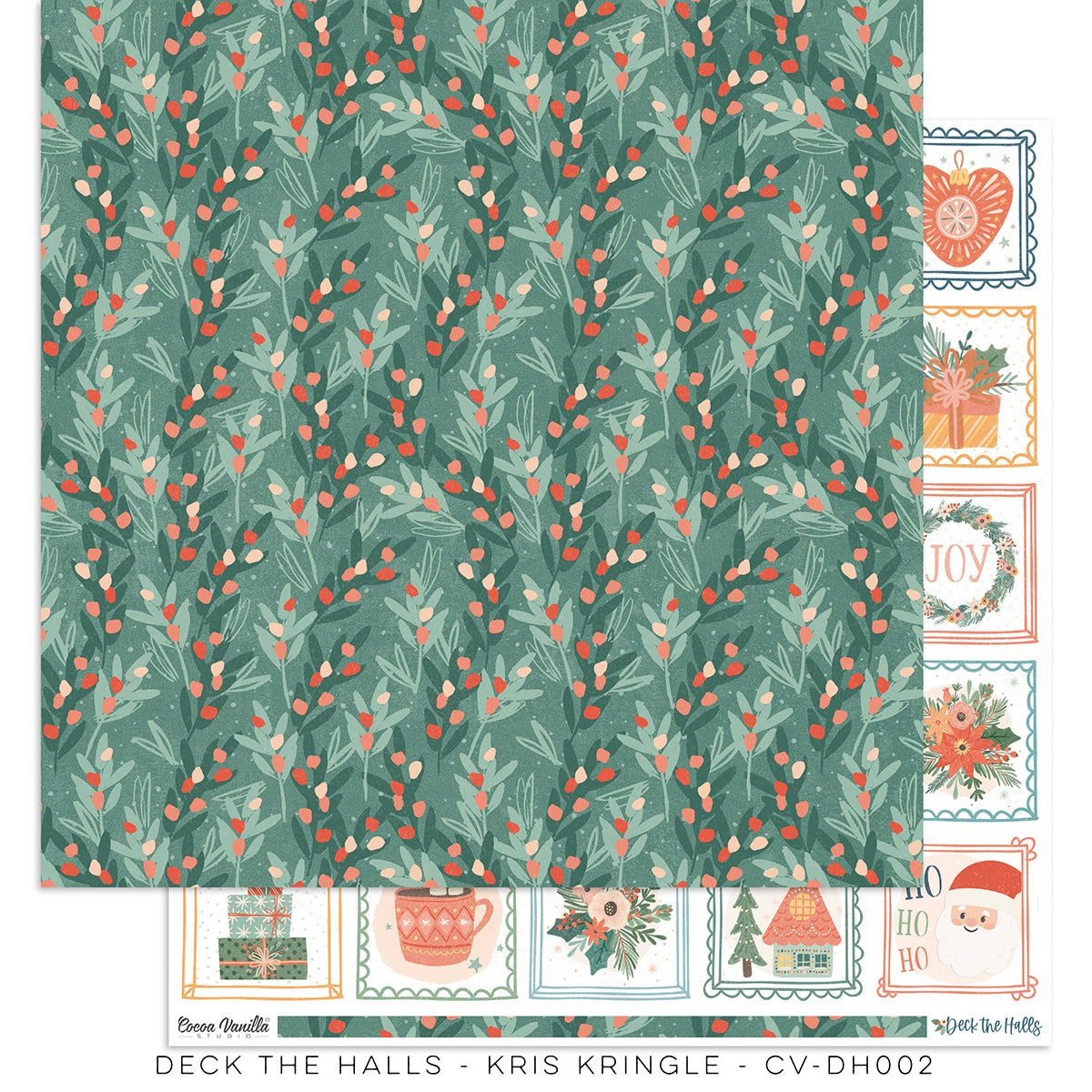 Deck The Halls - Kris Kringle Paper