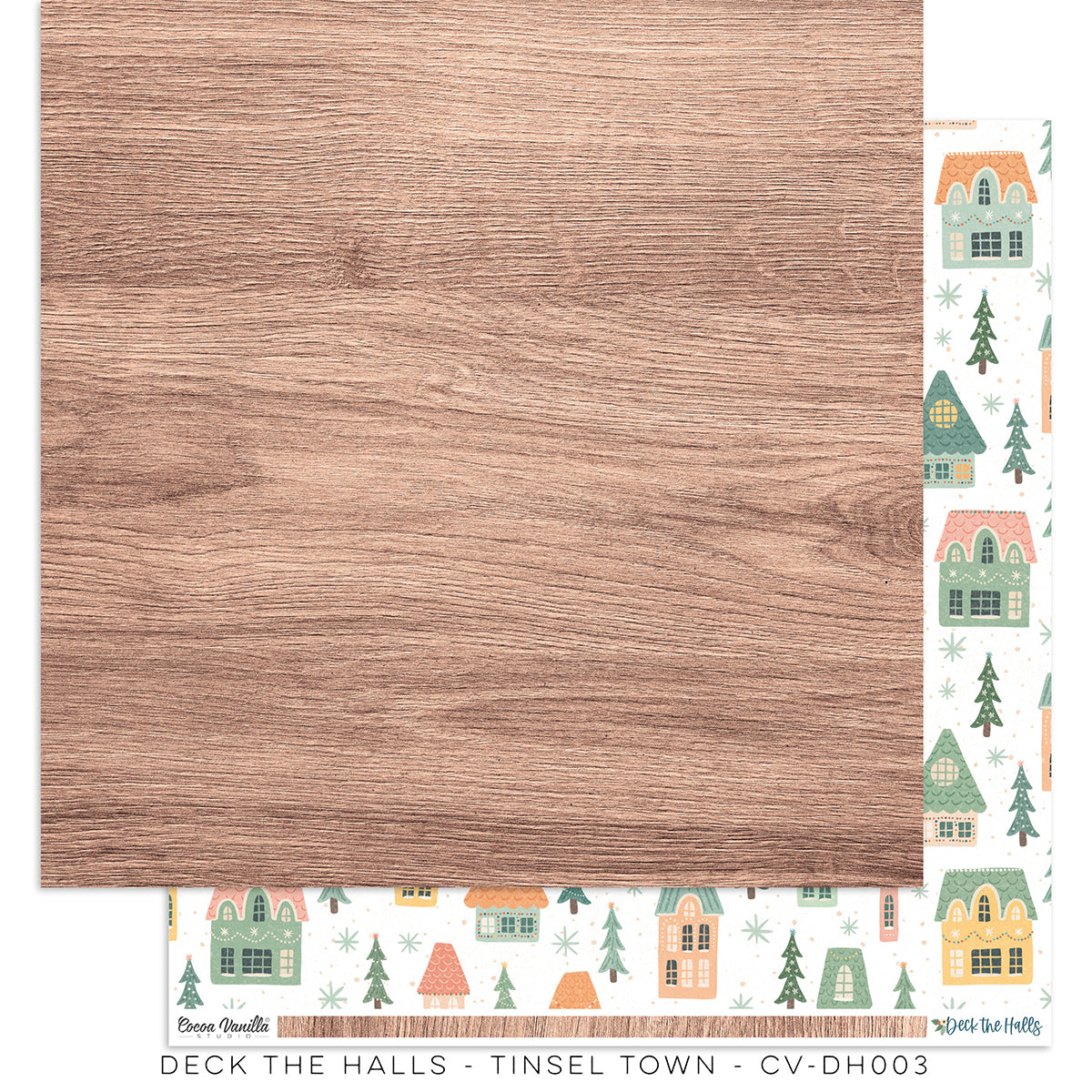 Deck The Halls - Tinsel Town Paper