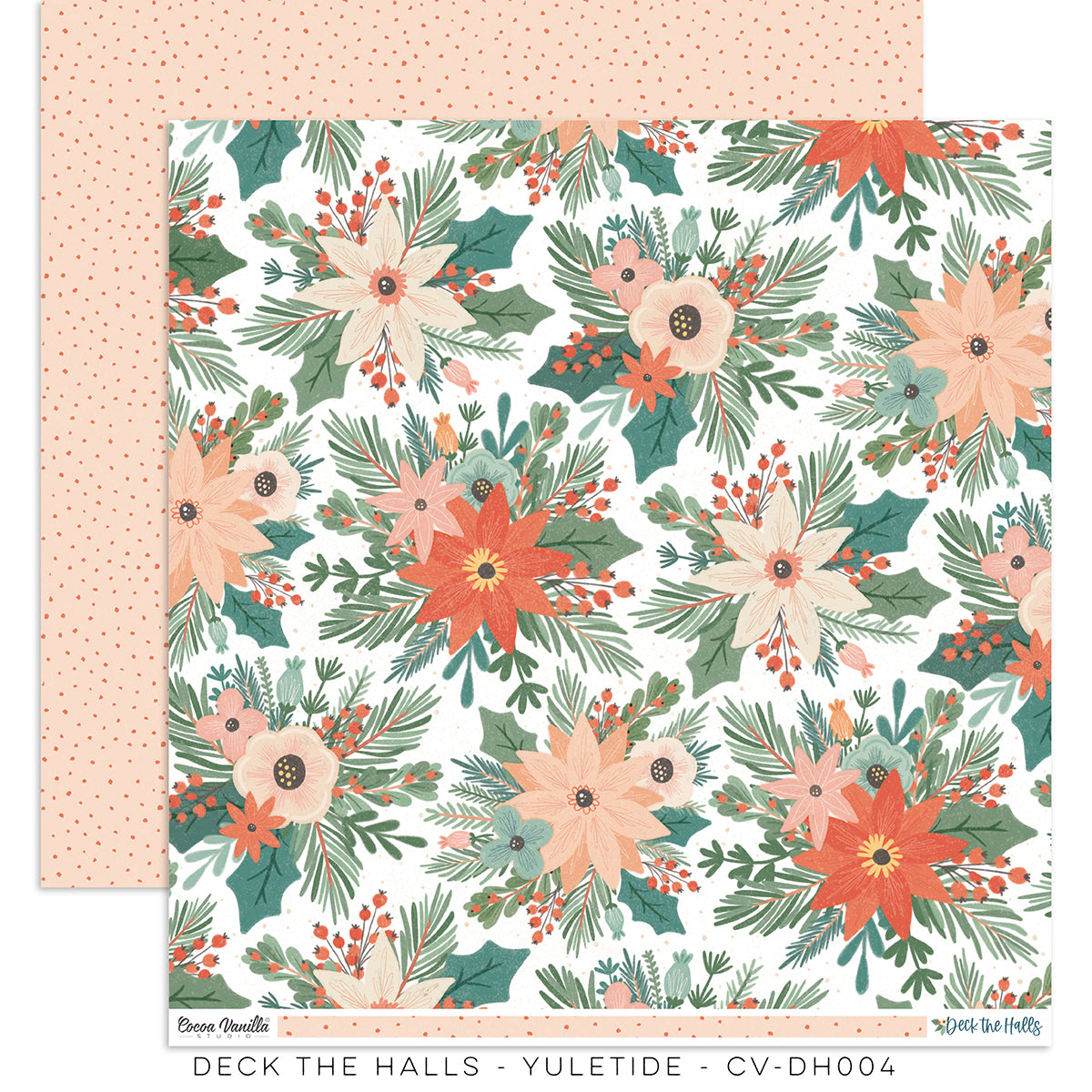 Deck The Halls - Yuletide Paper