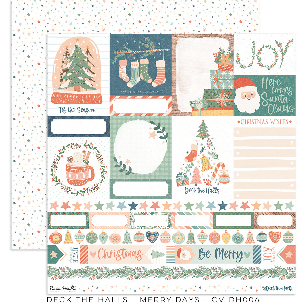 Deck The Halls - Merry Days Paper
