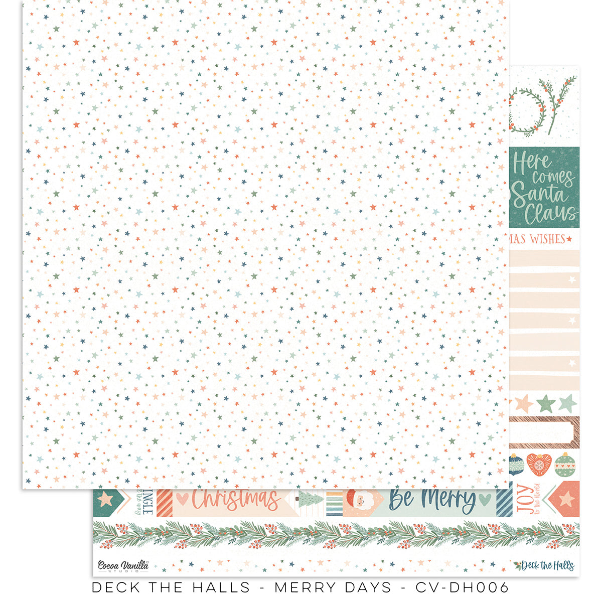 Deck The Halls - Merry Days Paper