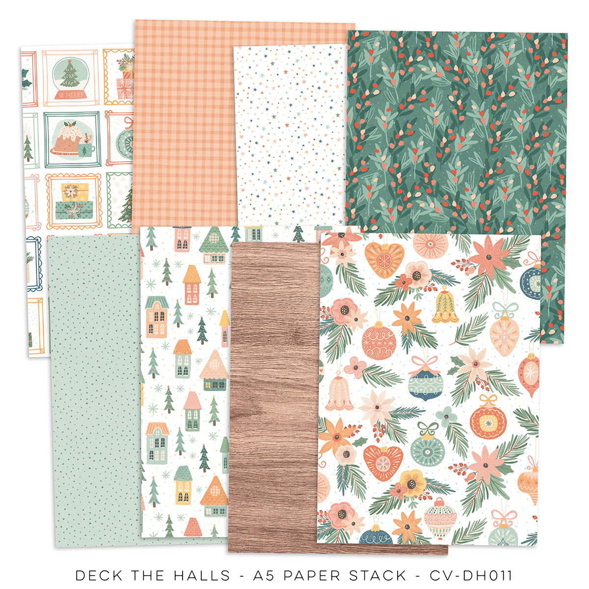 Deck The Halls - A5 Paper Stack