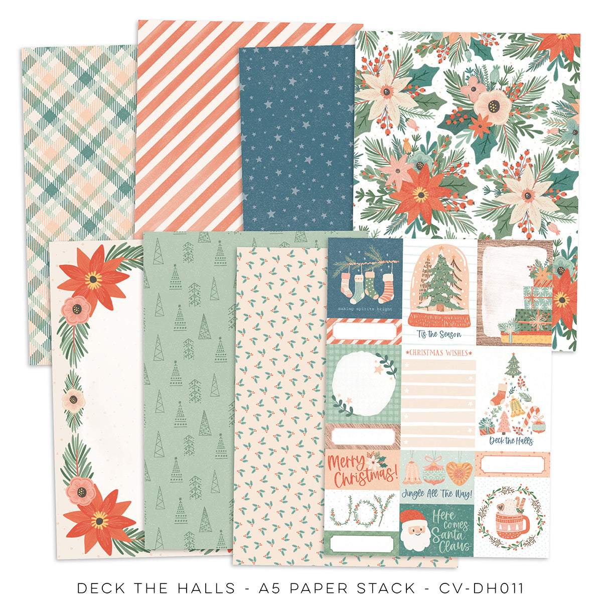 Deck The Halls - A5 Paper Stack