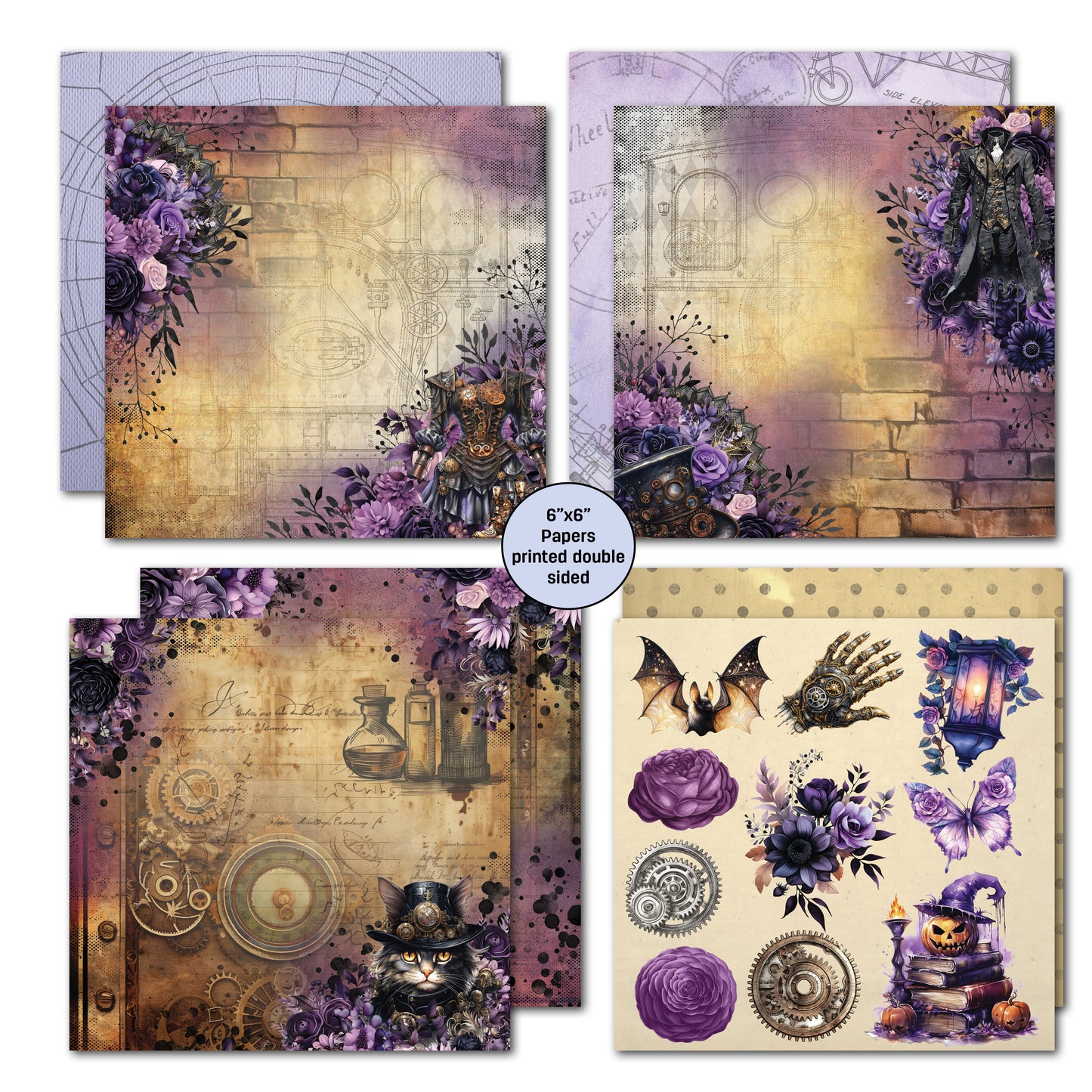 Gothic Innovation 6x6 Paper Pack