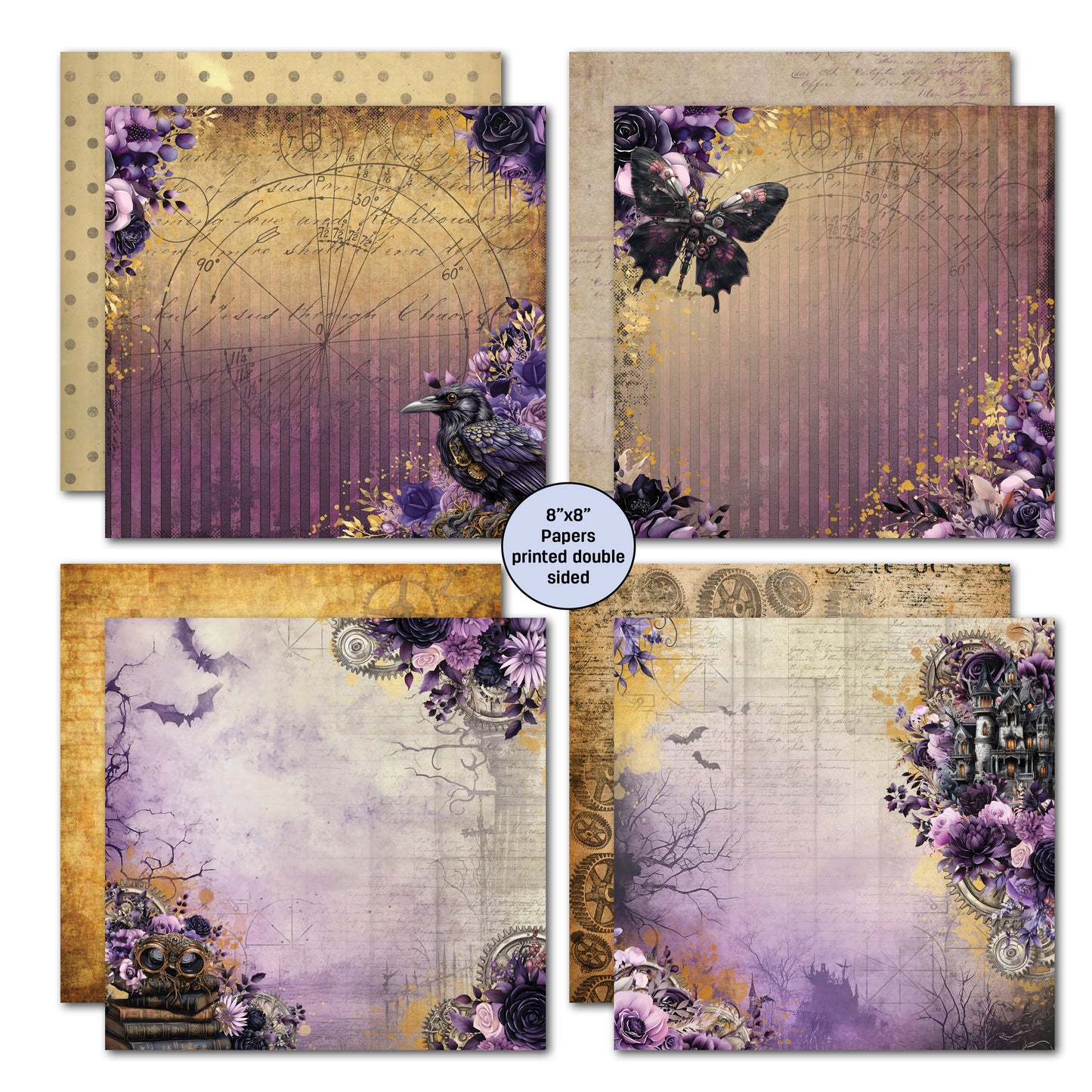 Gothic Innovation 8x8 Paper Pack