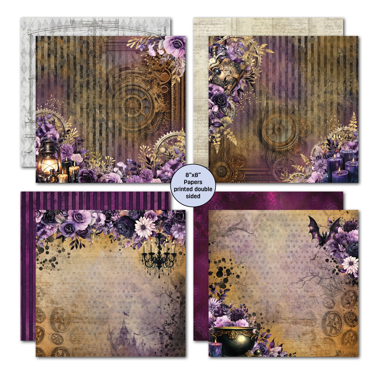 Gothic Innovation 8x8 Paper Pack