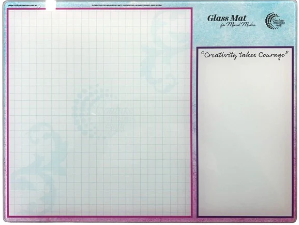 Glass Mat for MIxed Media