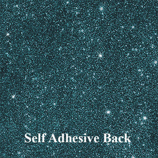 Aqua Dream Self Adhesive Glitter Cardstock