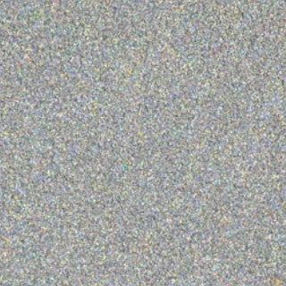 Holographic Silver Glitter Paper