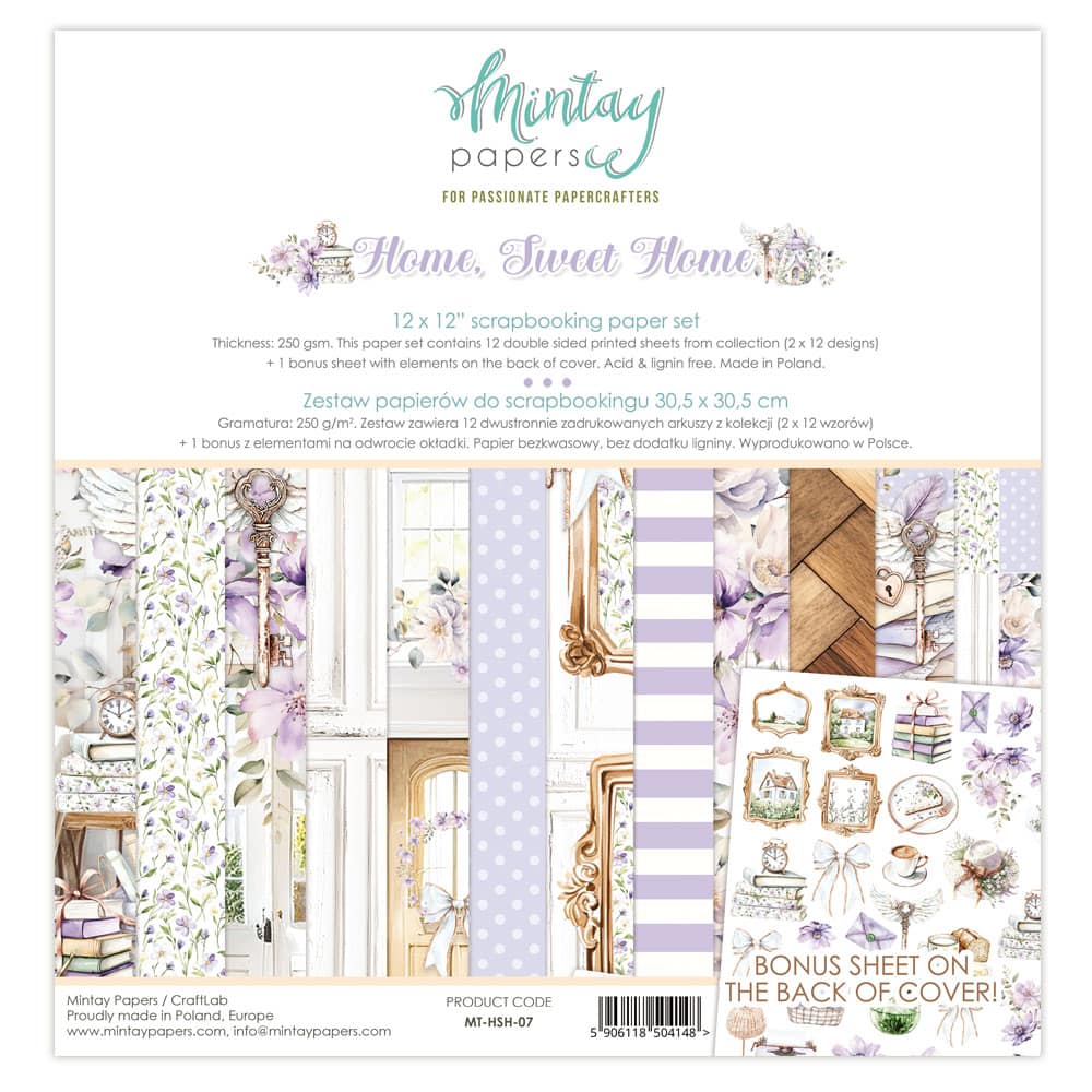 Home, Sweet Home Scrapbooking Paper Pack