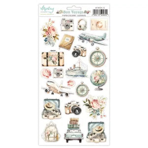 Bon Voyage Paper Stickers - Elements