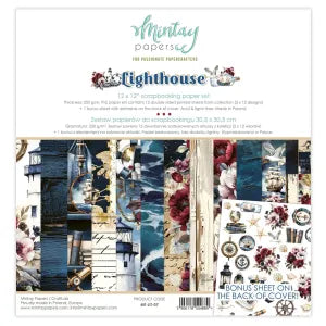 Lighthouse - 12x12 scrapbooking paper set