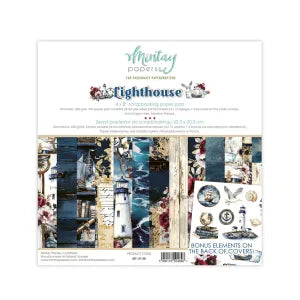 Lighthouse - 8x8 scrapbooking paper set