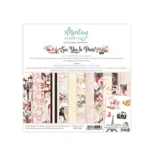 See You In Paris 6x6" Scrapbooking Paper Pad