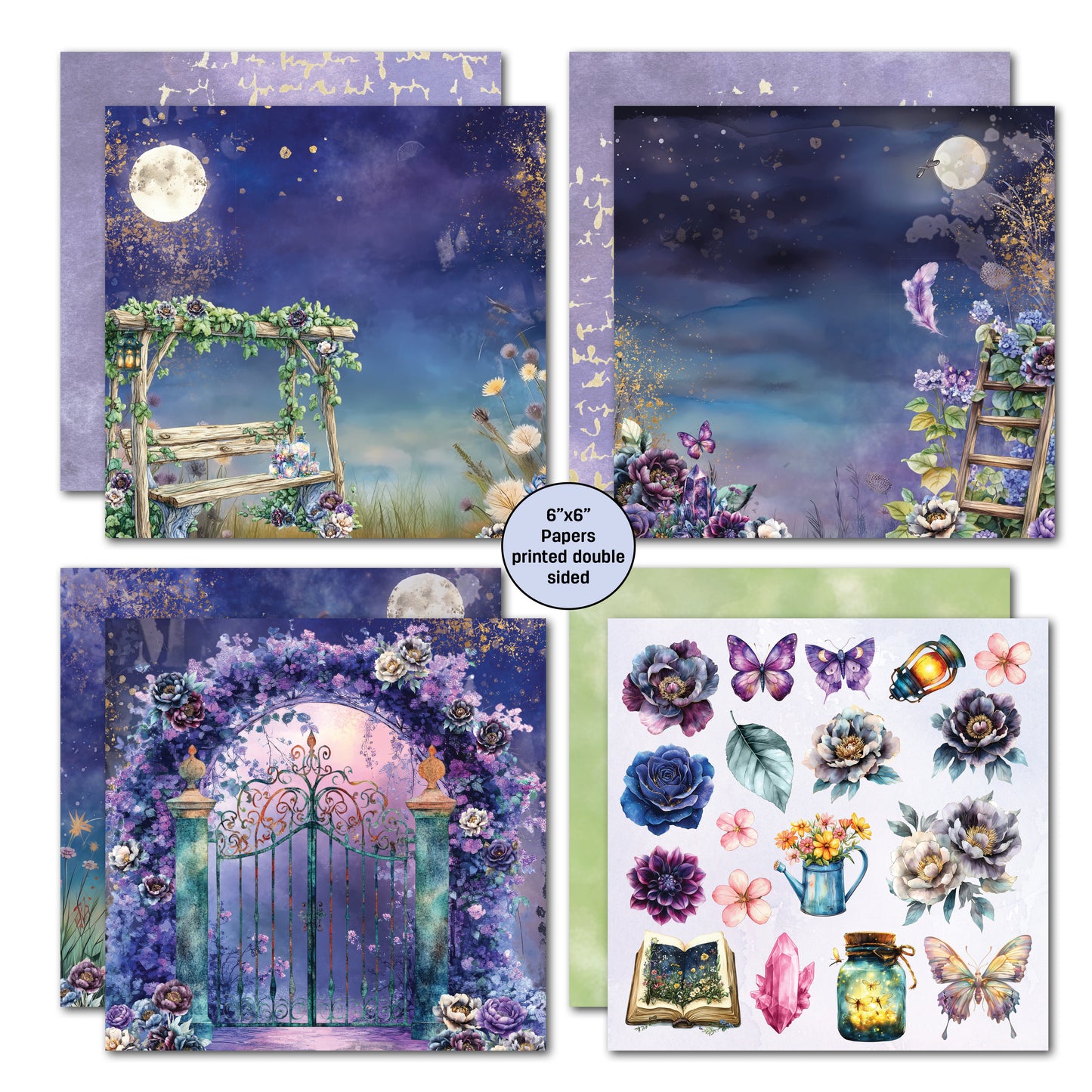 Night Garden 6x6 Paper Pack
