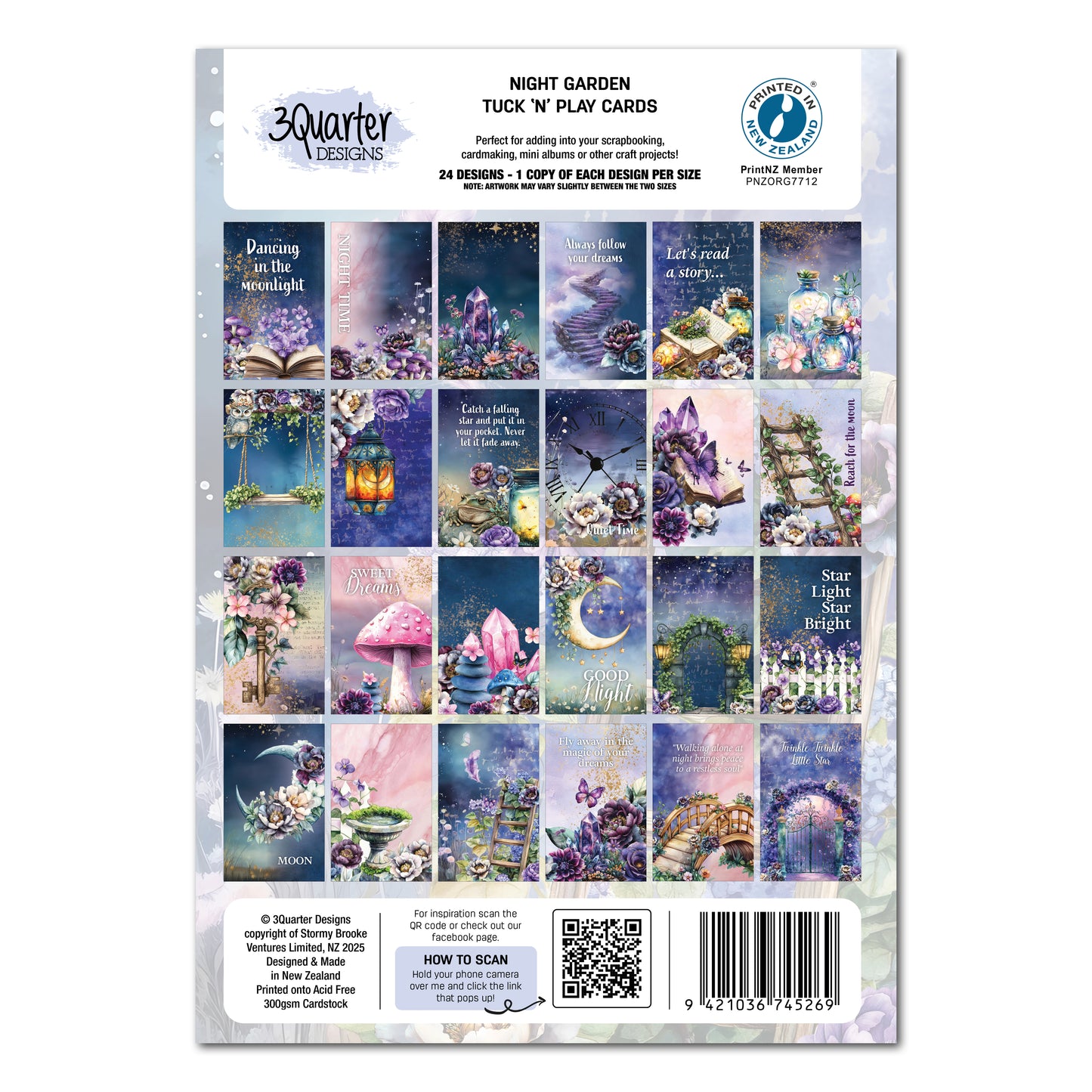 Night Garden Tuck n' Play Cards