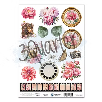 Shutter Glam Sticker Sheet