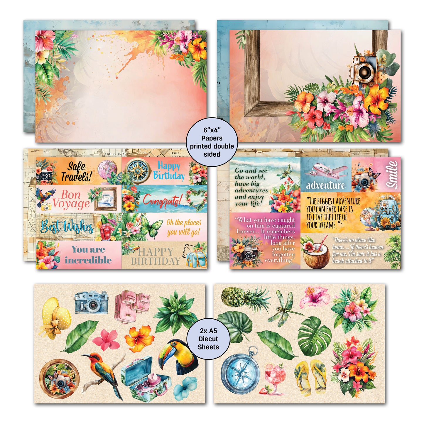 Tropic Excursion 6x4 Card Pack