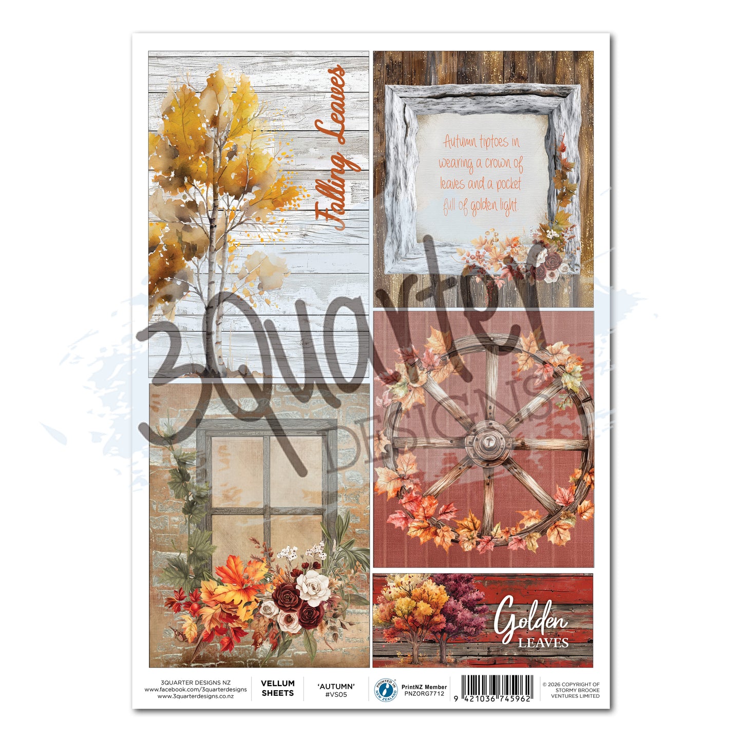 Autumn Whispers Vellum