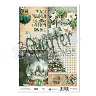 Pine Festivities Vellum