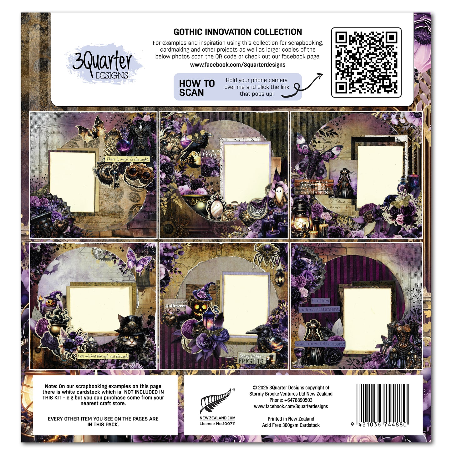 Gothic Innovation 12x12 Collection Pack
