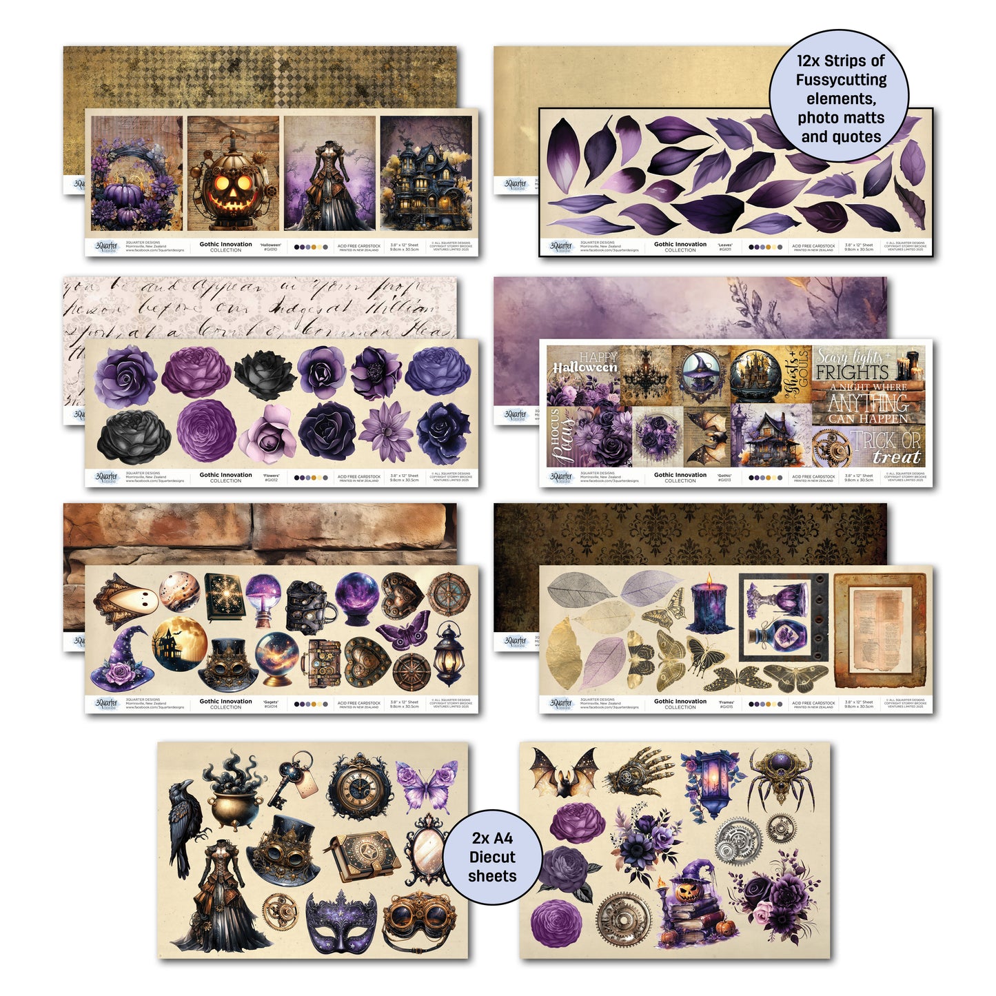 Gothic Innovation 12x12 Collection Pack