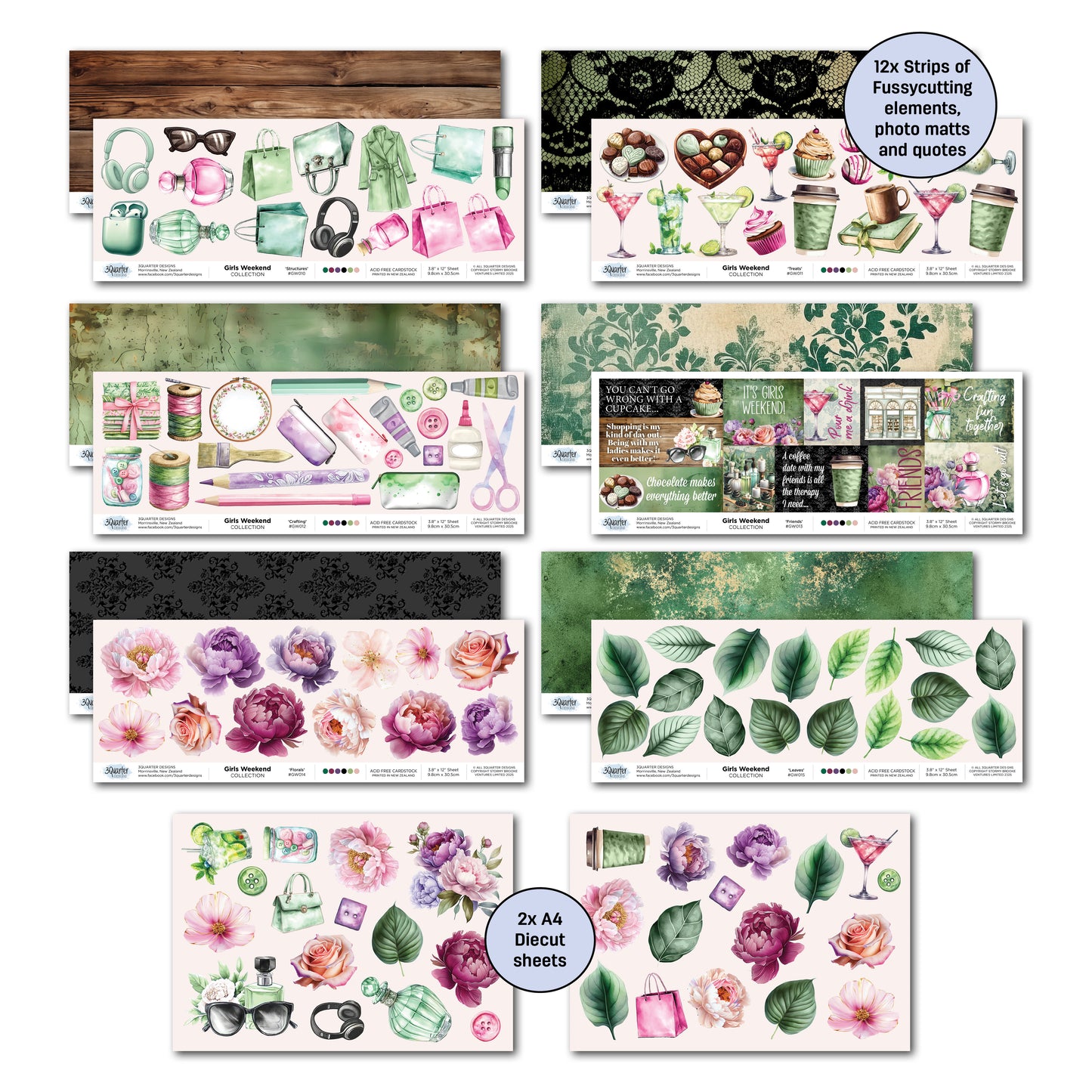 Girls Weekend 12x12 Collection Pack
