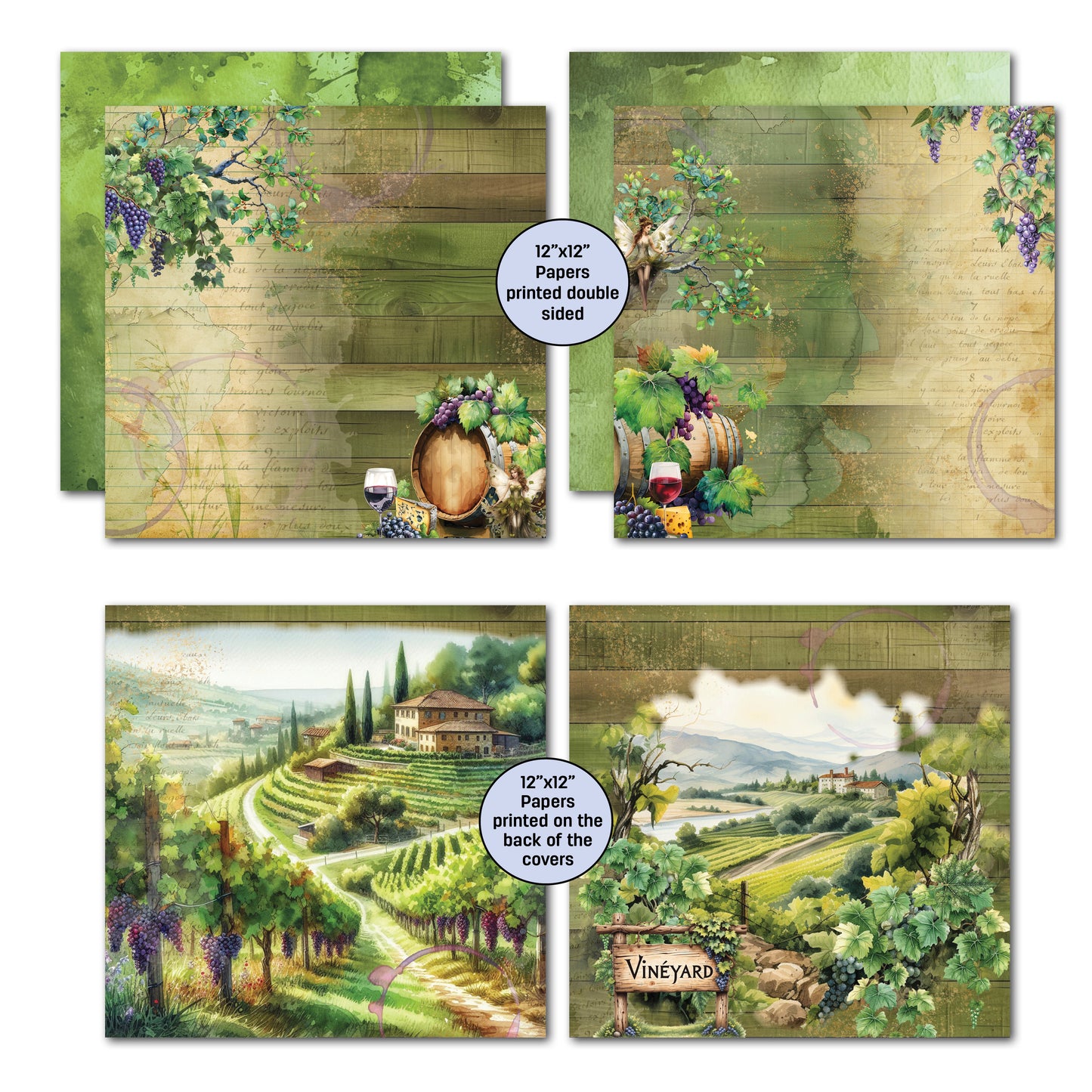 Magical Vines 12 x 12 Collection Pack