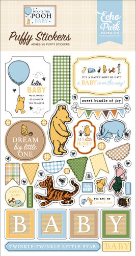 Winnie The POOH Baby Puffy Stickers
