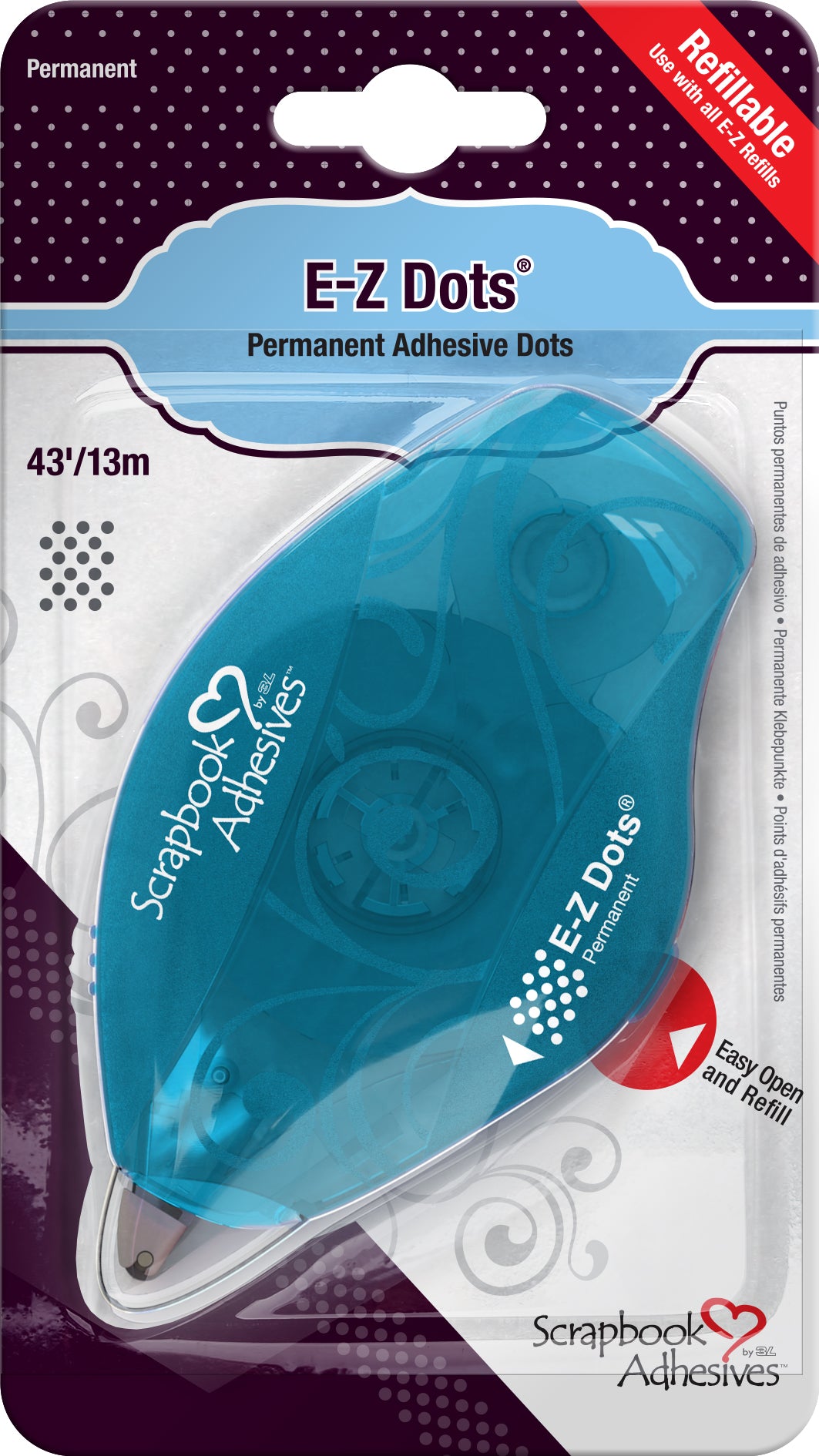 E-Z Dots Permanent Refillable Dispenser
