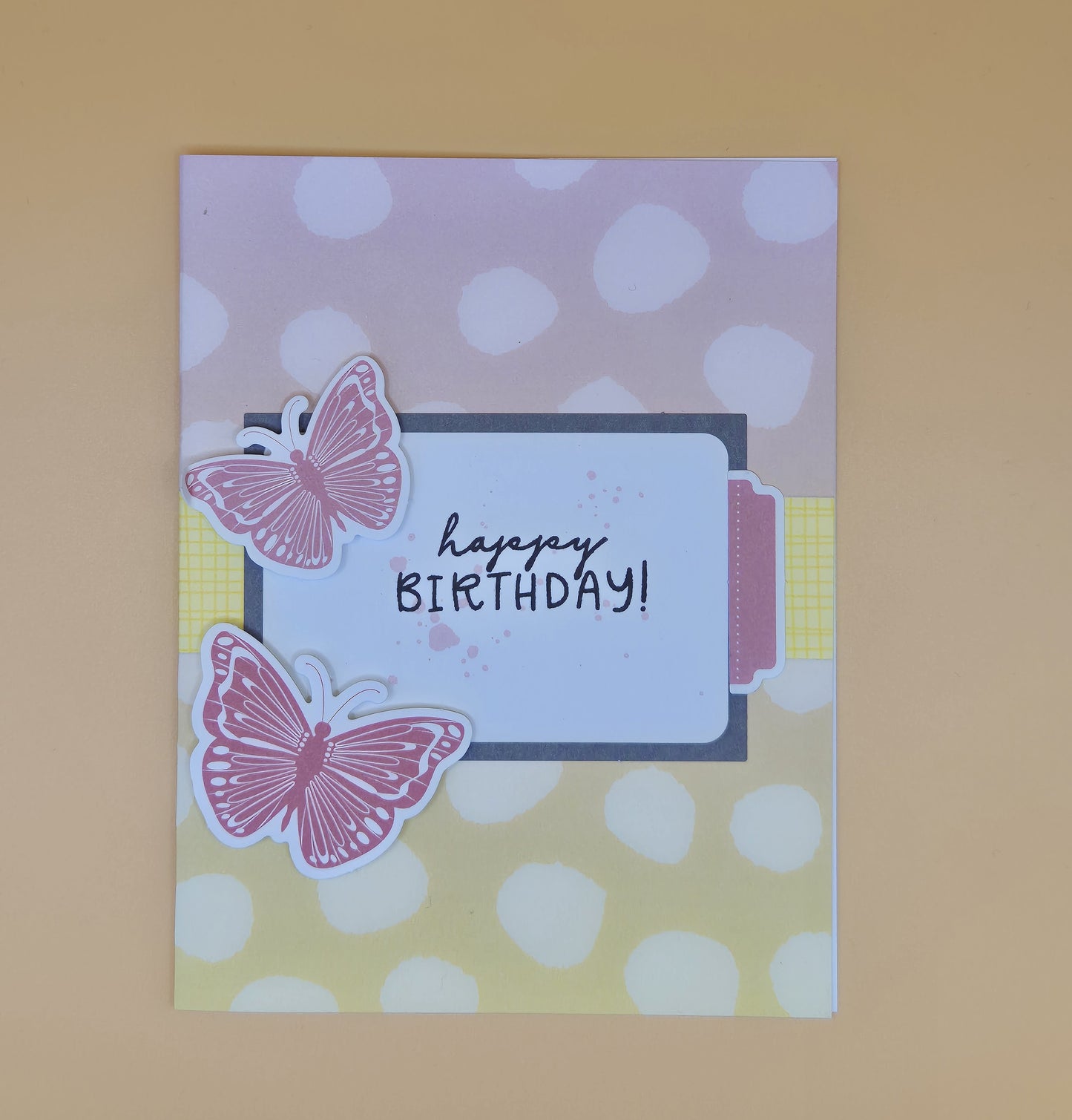 Beautiful female birthday card
