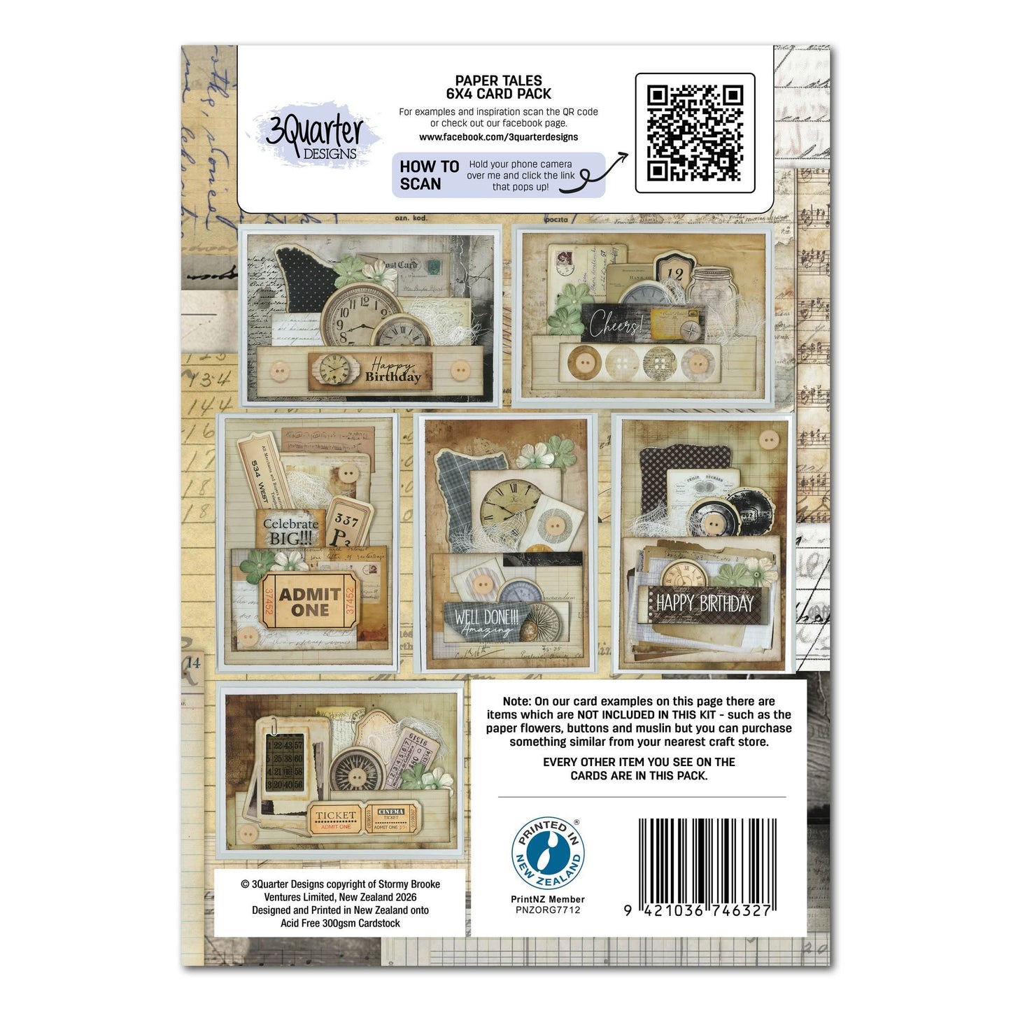 Paper Tales 6x4 Cardmaking kit