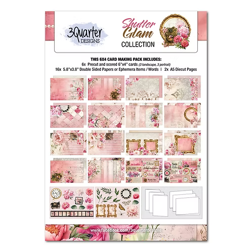 Shutter Glam 6x4 Card Making Pack
