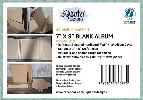 7" x 9" Blank Album