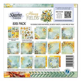 Honey Fields 8x8 Paper Pack