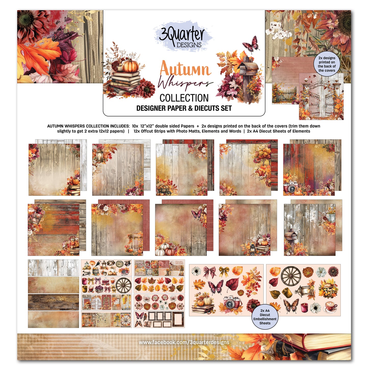 Autumn Whispers 12x12 Collection Pack
