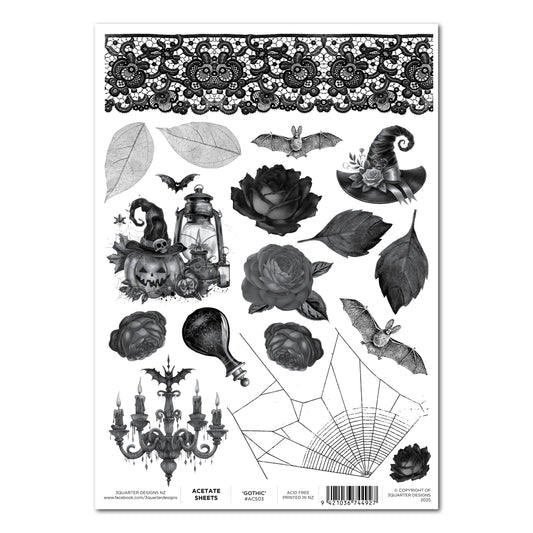 Gothic Innovation - Gothic Acetate Sheet