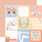 Bunnies And Baskets: 4x4 Journaling Cards 12x12 Patterned Paper
