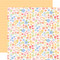 Bunnies And Baskets: Hoppy Floral 12x12 Patterned Paper