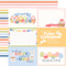 Bunnies And Baskets: 6x4 Journaling Cards 12x12 Patterned Paper
